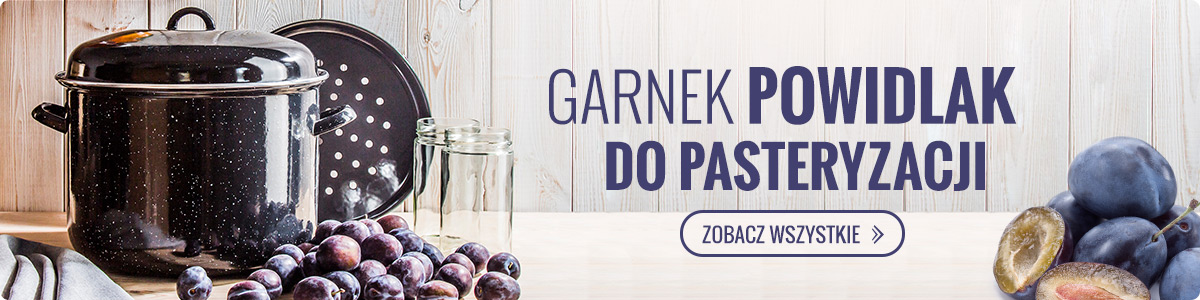 Duże garnki do pasteryzacji