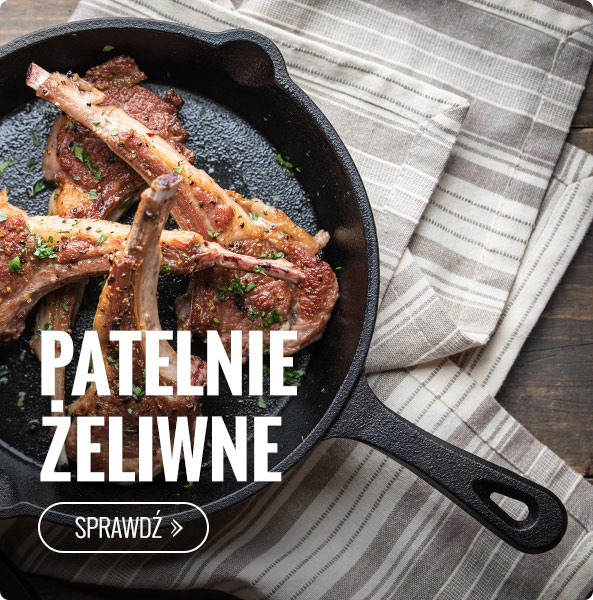 Patelnie żeliwne