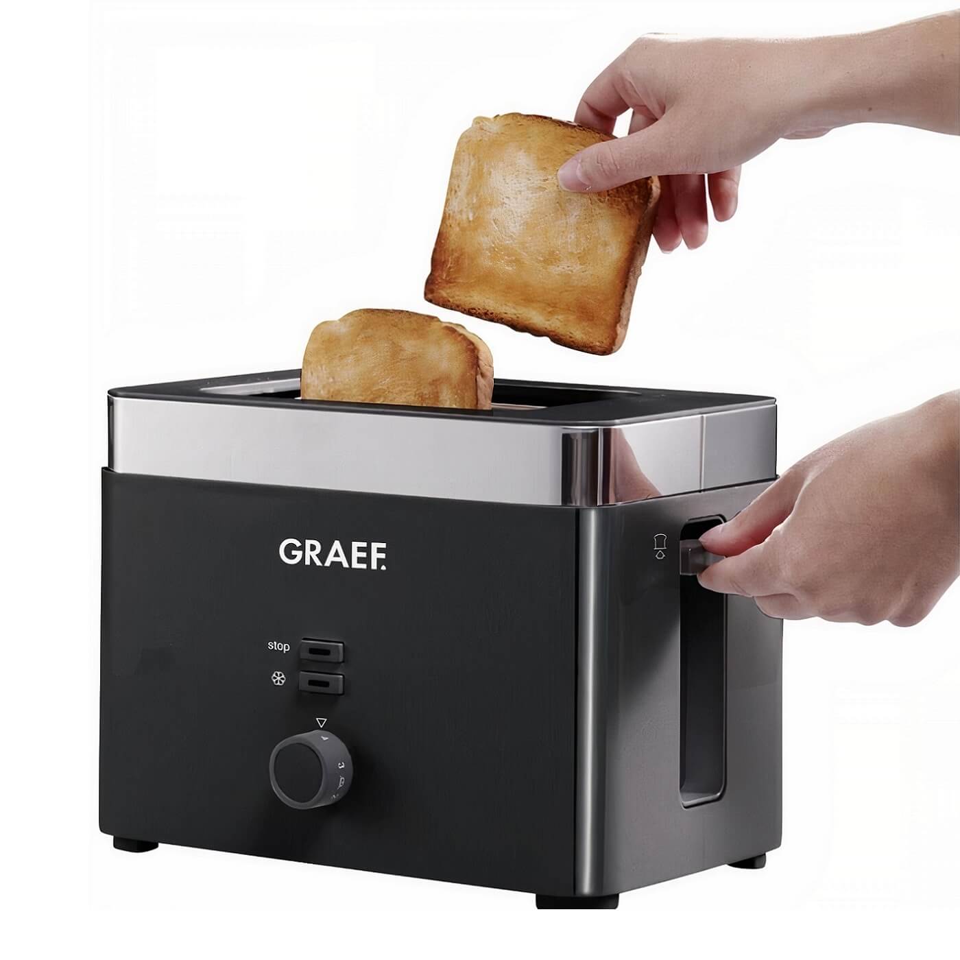GRAEF YOUNG LINE 62 888 W Toster Sandwich Elektrischer Edelstahl
