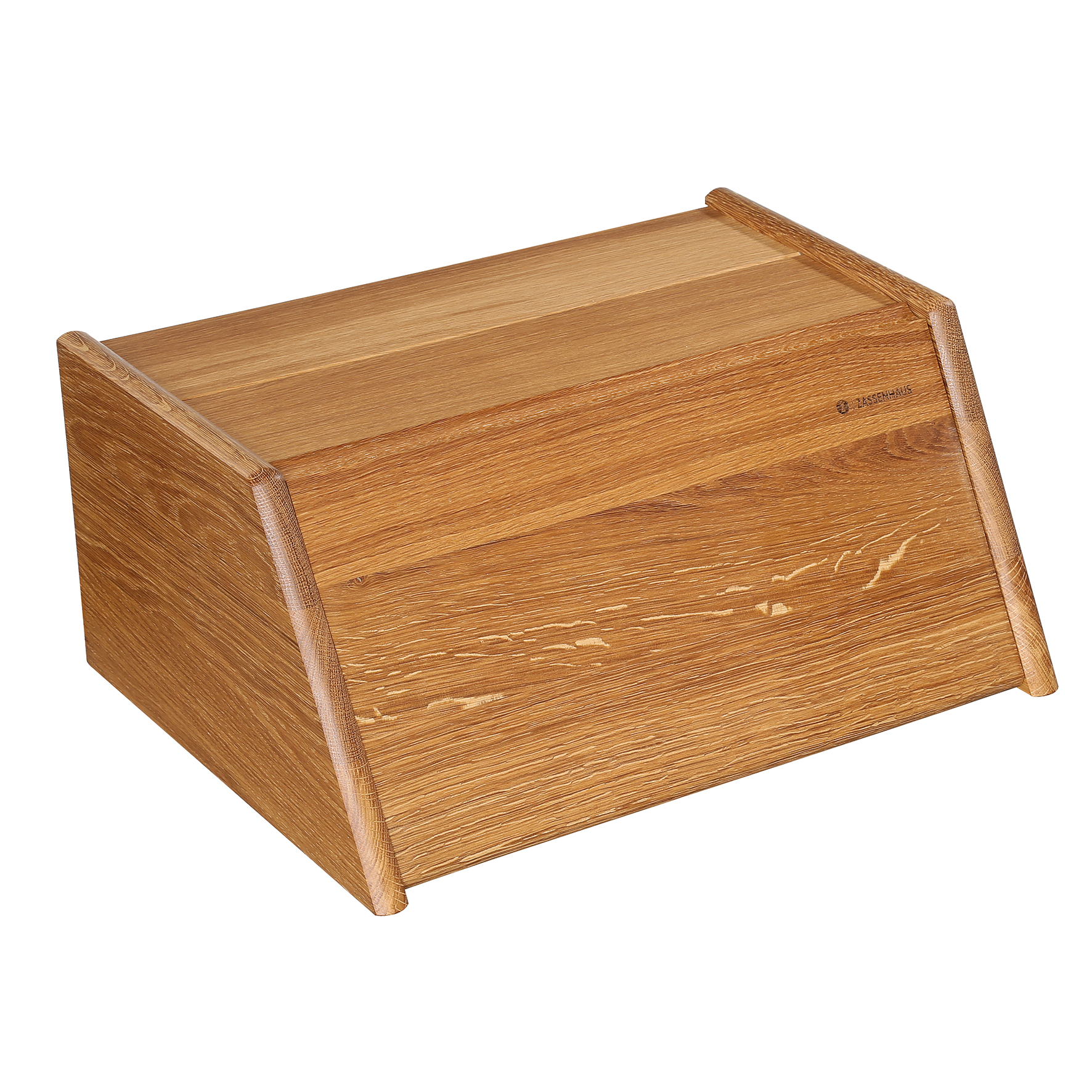 Brotkasten Holz Brotkorb Brotbox Rollbrotkasten ZASSENHAUS Montana 40 x 30 cm